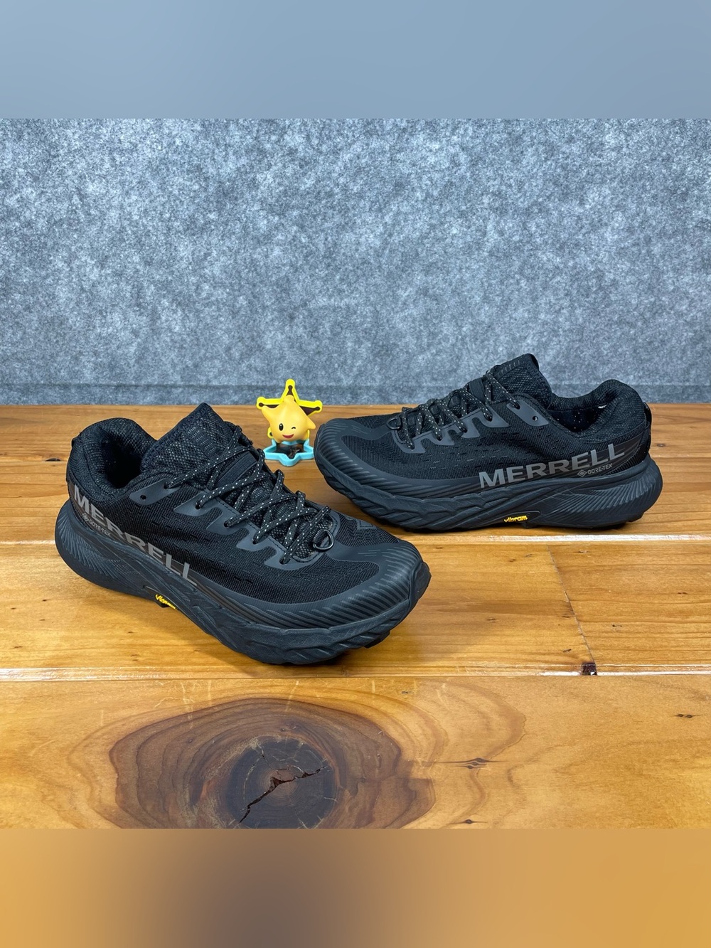Merrell Agility Peak 5 GTX Womens Size 7.5 Black Gore-Tex Trail Running J067790